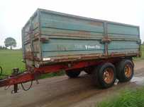 Przyczepa wywrotka tandem 8T WARFAMA T-042