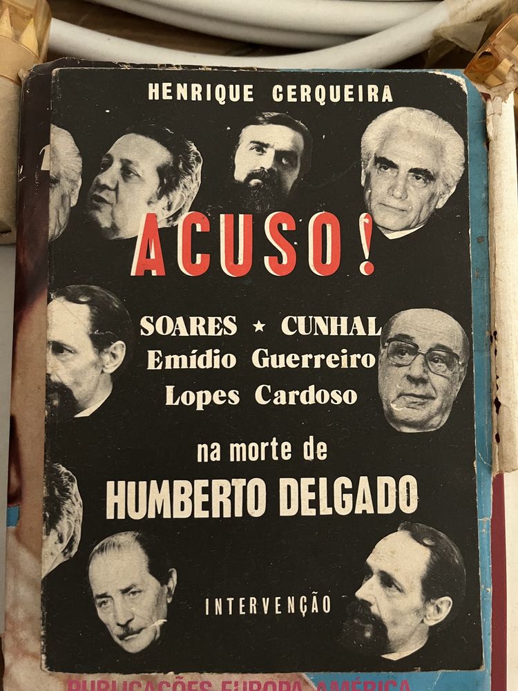 Livro Camarte de Augusto Cid e livro Acuso de Henrique Cerqueira