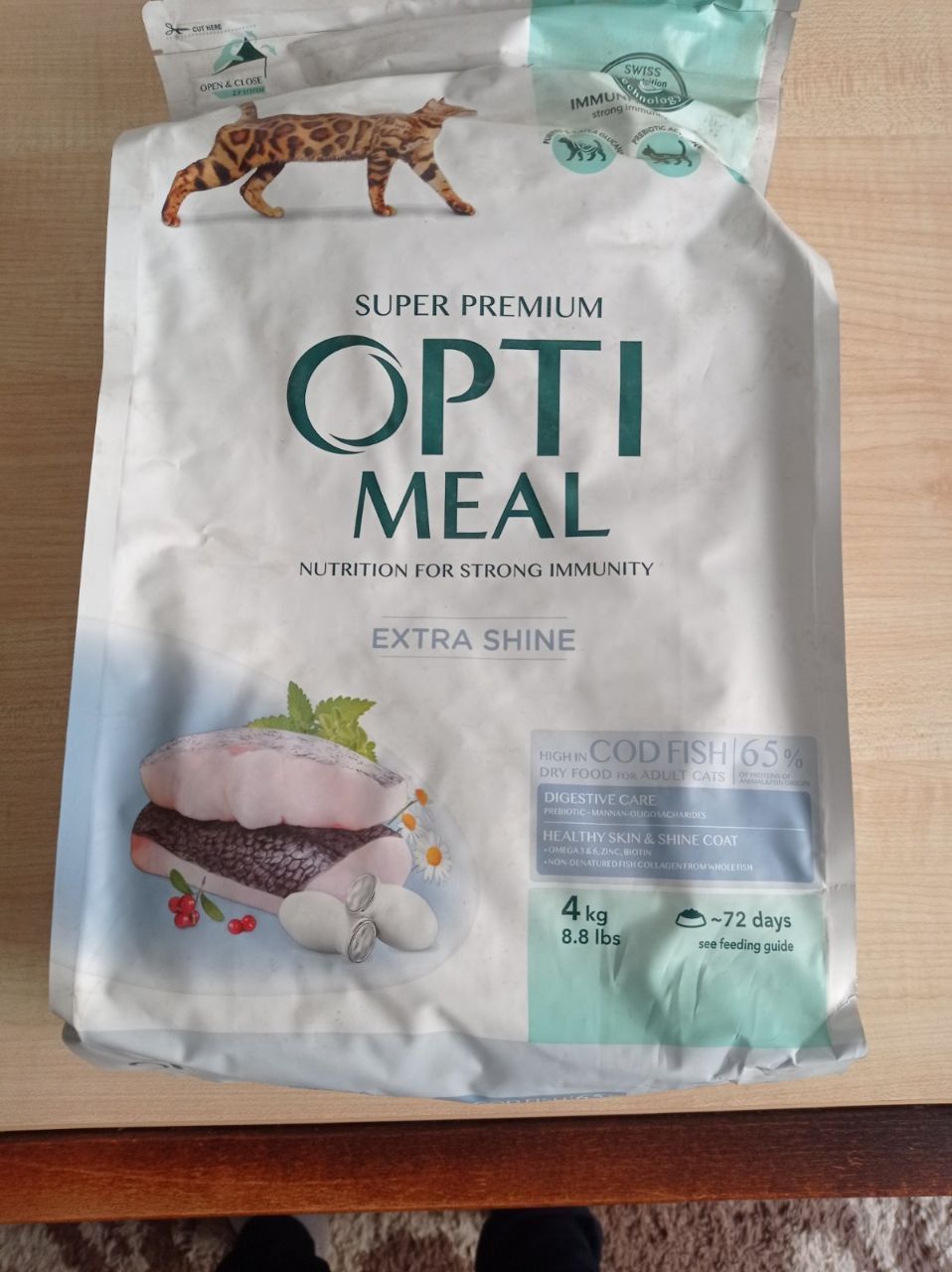 Корм для котів Opti meal