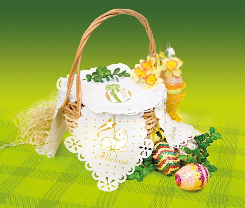 komplet serwetek do koszyczka