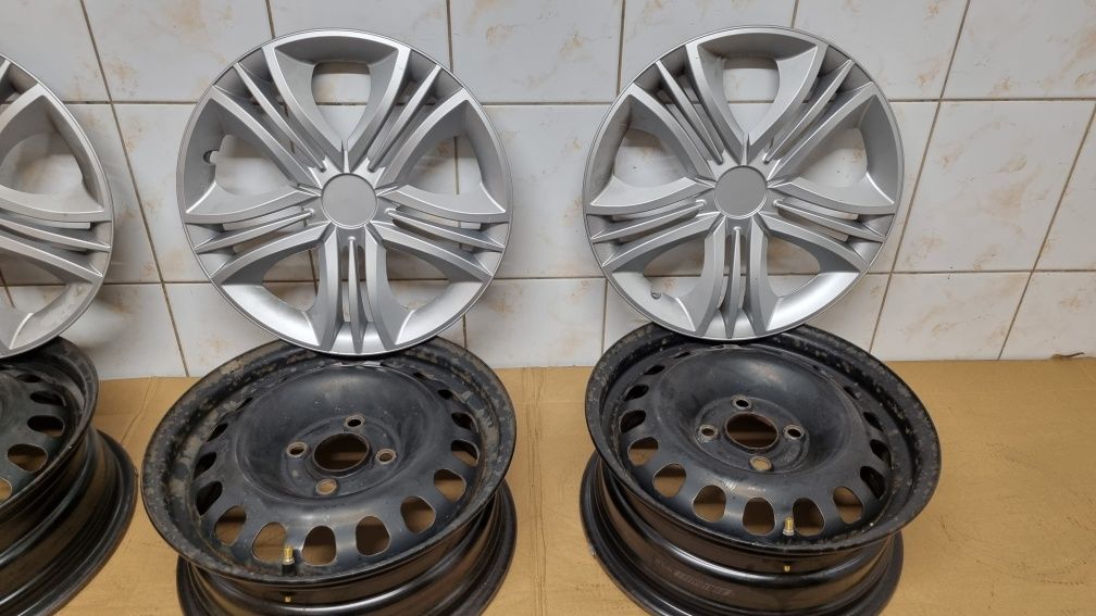 Oryginalne felgi stalowe 14" GM Opel Corsa Adam ET39 i