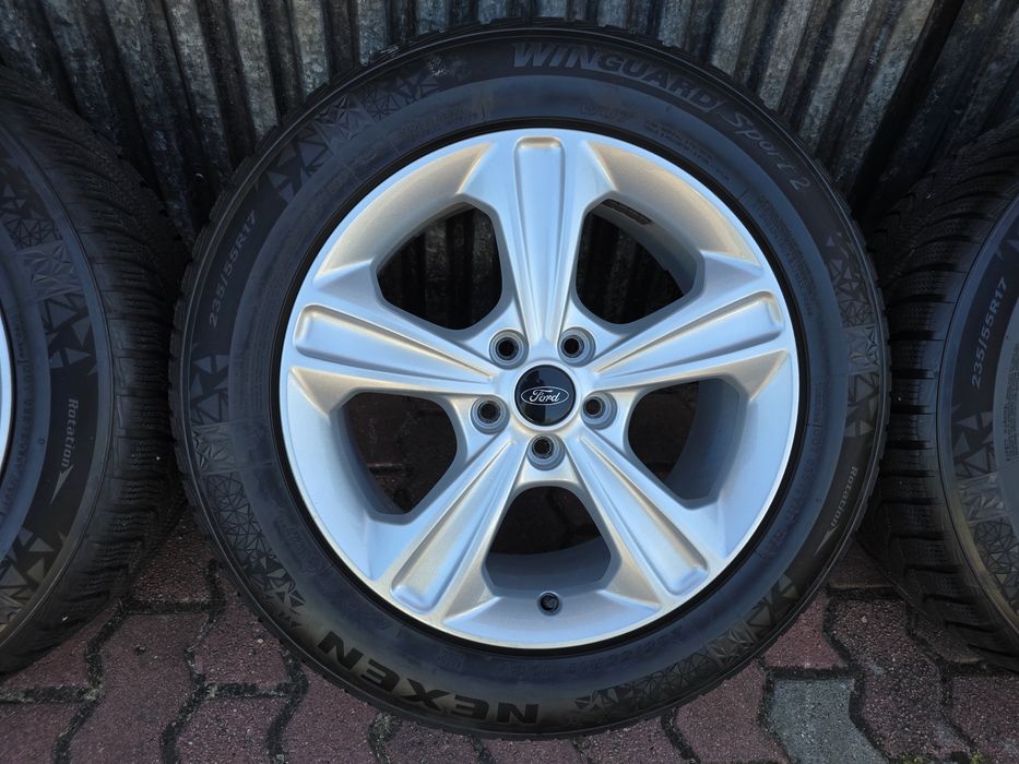 Felgi z oponami 235/55R17 Ford Kuga 5x108 S max GALAXY 3 Mondeo