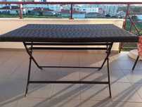 Conjunto mesa e 2 cadeiras para varsnda ou jardim
