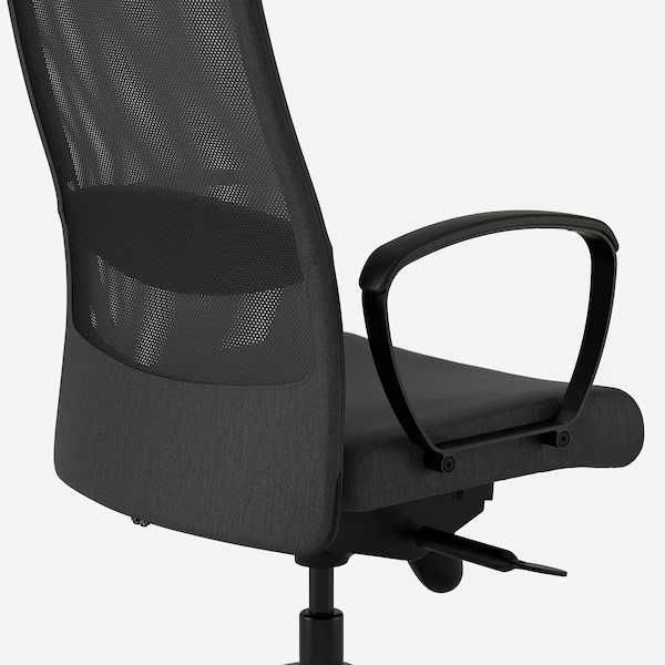 MARKUS Krzesło biurowe, Vissle ciemnoszary Ikea Nowy w kartonie