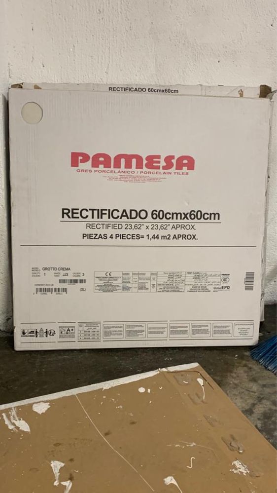 Cerâmico 60x60 Pamesa