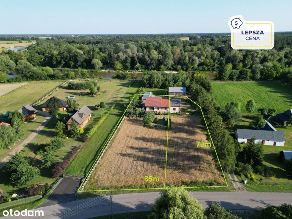 Siedlisko w nadbużańskim Okczynie+LAS 0,5Ha Gratis