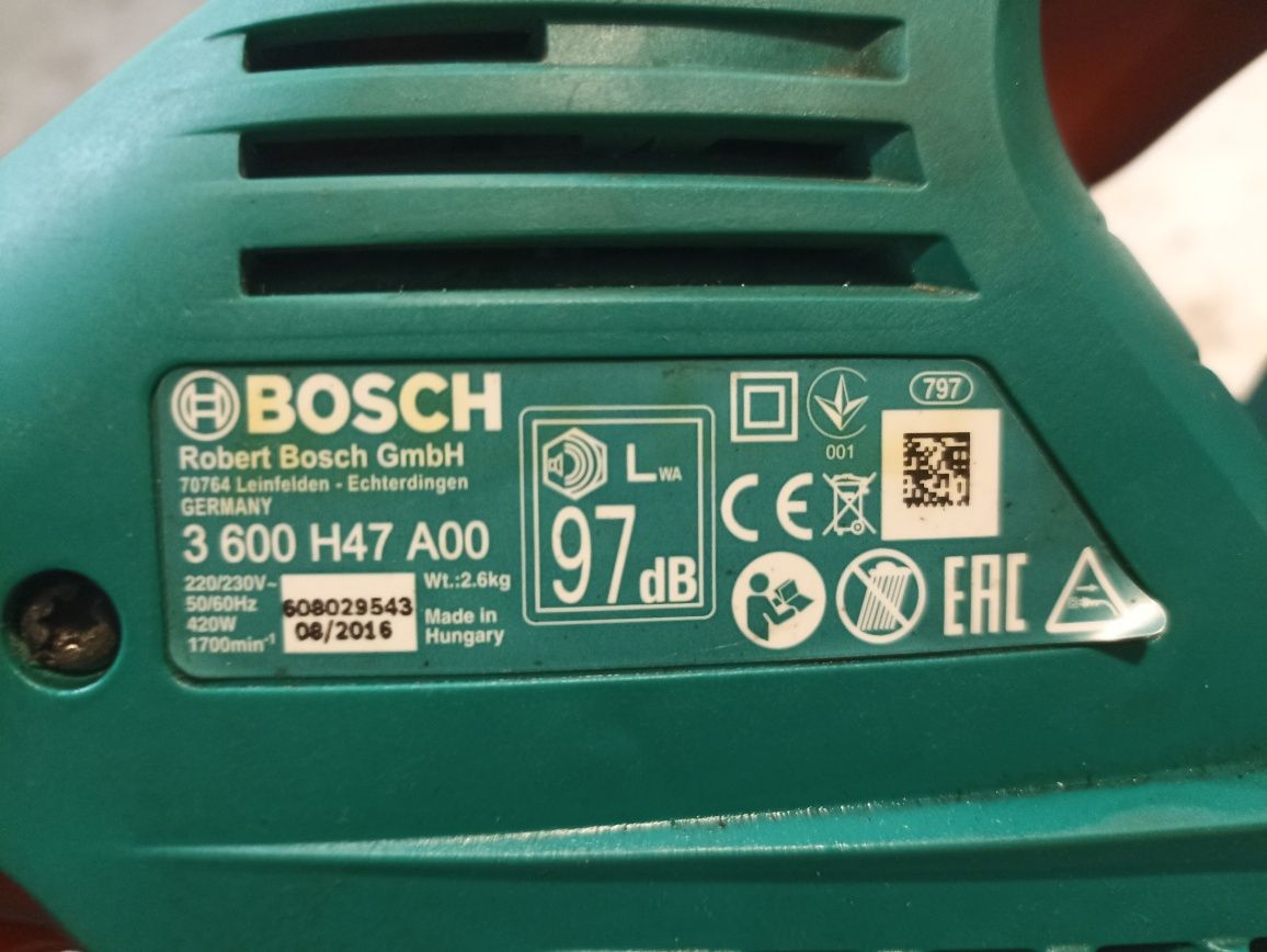 Bosch Nożyce elektryczne  420W  mało używane