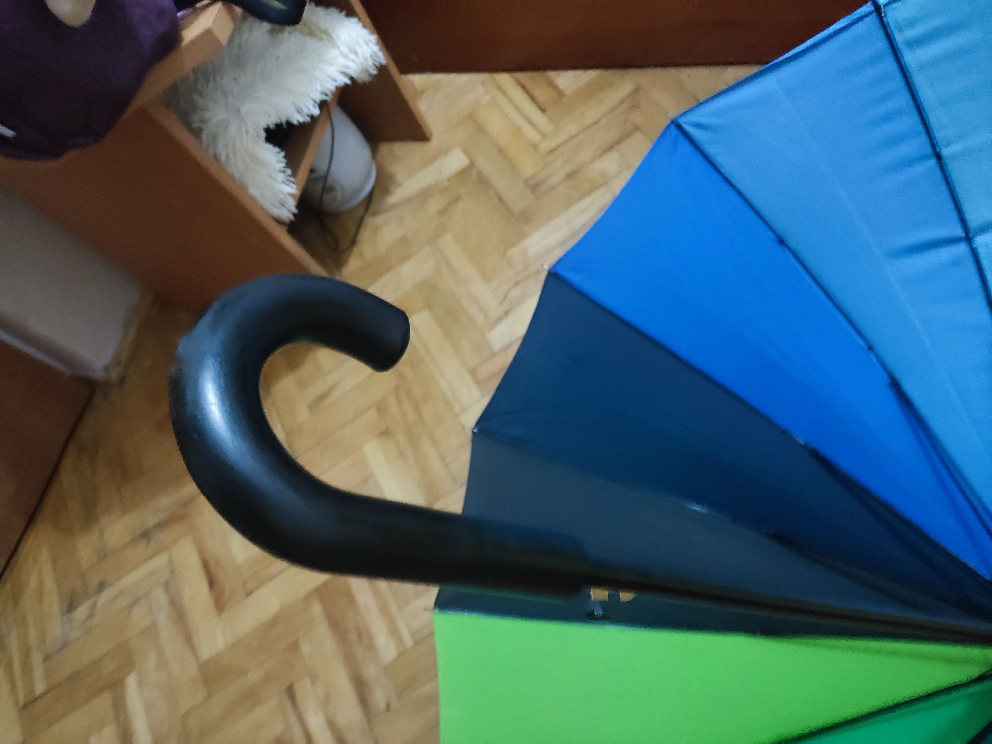 Parasol Monsoon 117cm duży kolorowy tęczowy