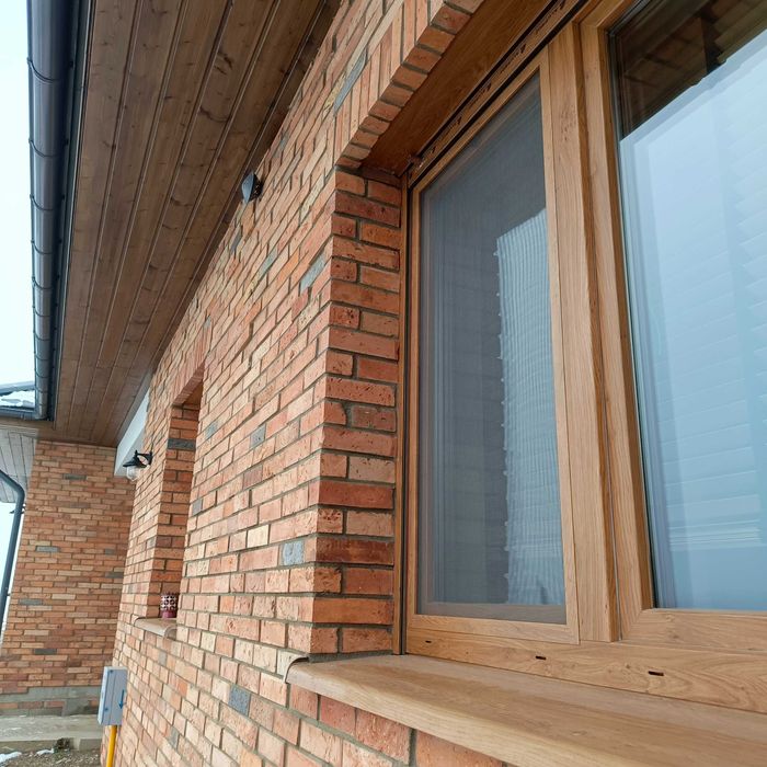 Cegiełka cięta, montaż