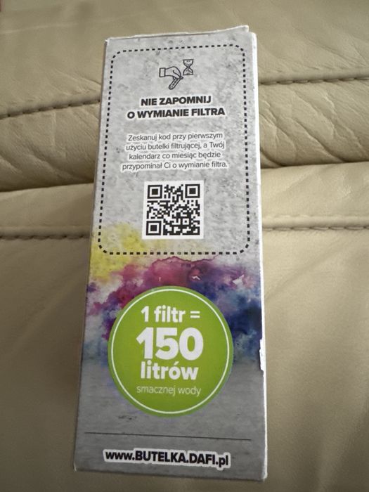 Filtry do butelek z nakretkami