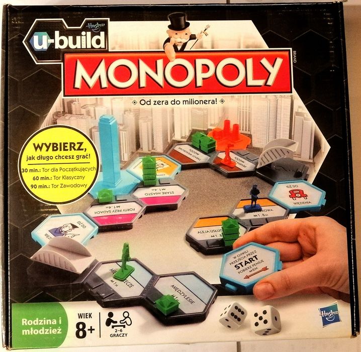 Monopoly U-Build - kompletna, polska wersja językowa [idealny stan]