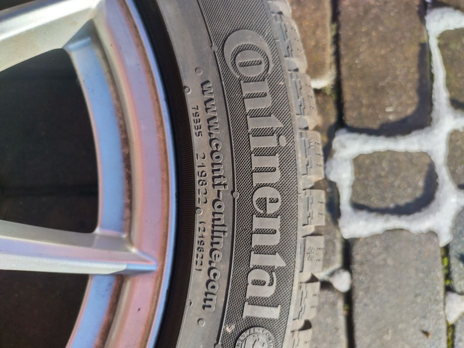 Komplet kół do mercedes B-klasa W 246 (po 2011r) opony zimowe