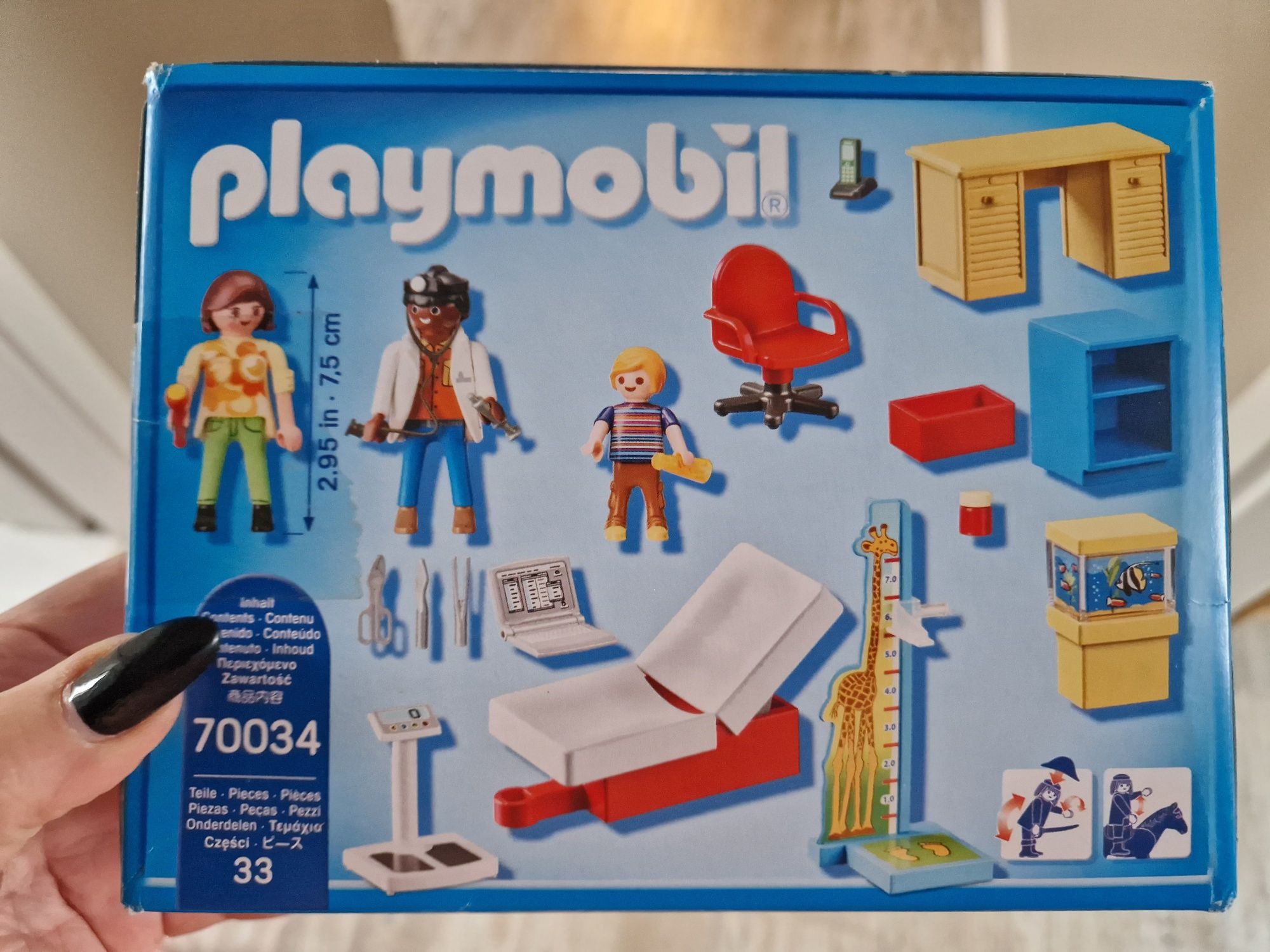 Playmobil 70034 Wizyta U Pediatry Gabinet Lekarski
