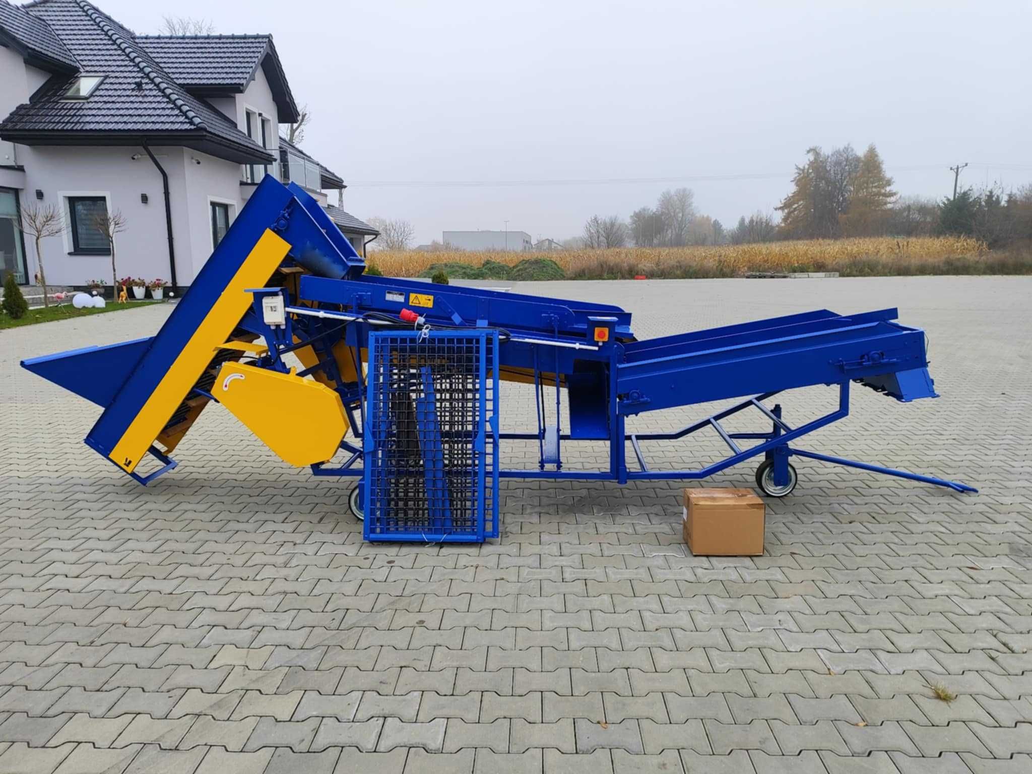 Sortownik do ziemniaków ROLMET M614/1 M614/2 stół na rolkach 2025