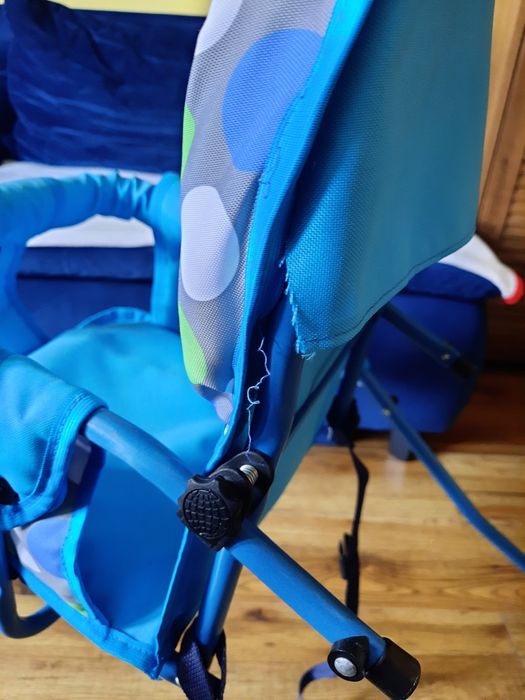 huśtawka domowa/ogrodowa na stelażu