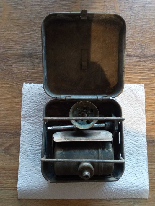Turystyczna, przenośna kuchenka benzynowa "PRYMUS", PRL, Vintage.