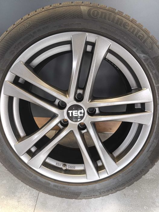 Koła Alu Felga  zima  Ford S-max   Kuga - Opony Continental 235/50R18