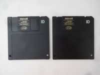 2 Floppy Disk retro vintage Maxwell made in England sprawne