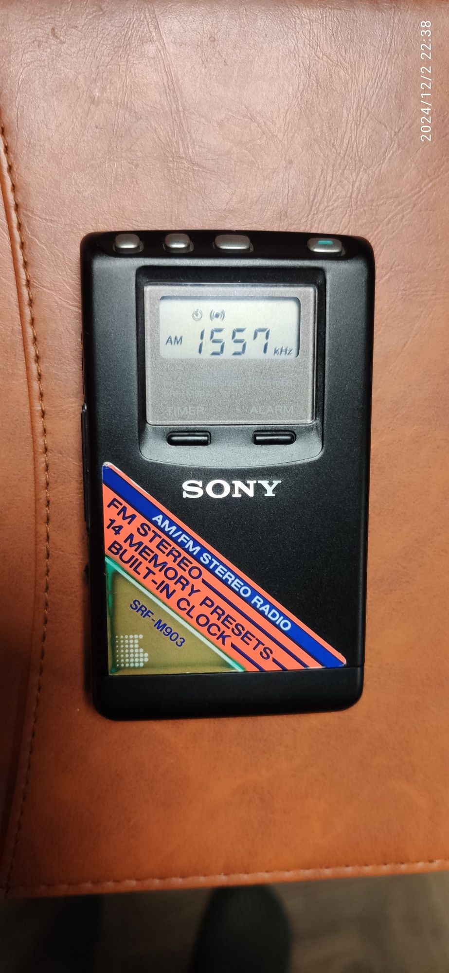 Радиоприемник Sony srf-m903