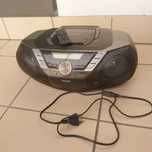 Philips boombox AZ1850 z pilotem uszkodzony