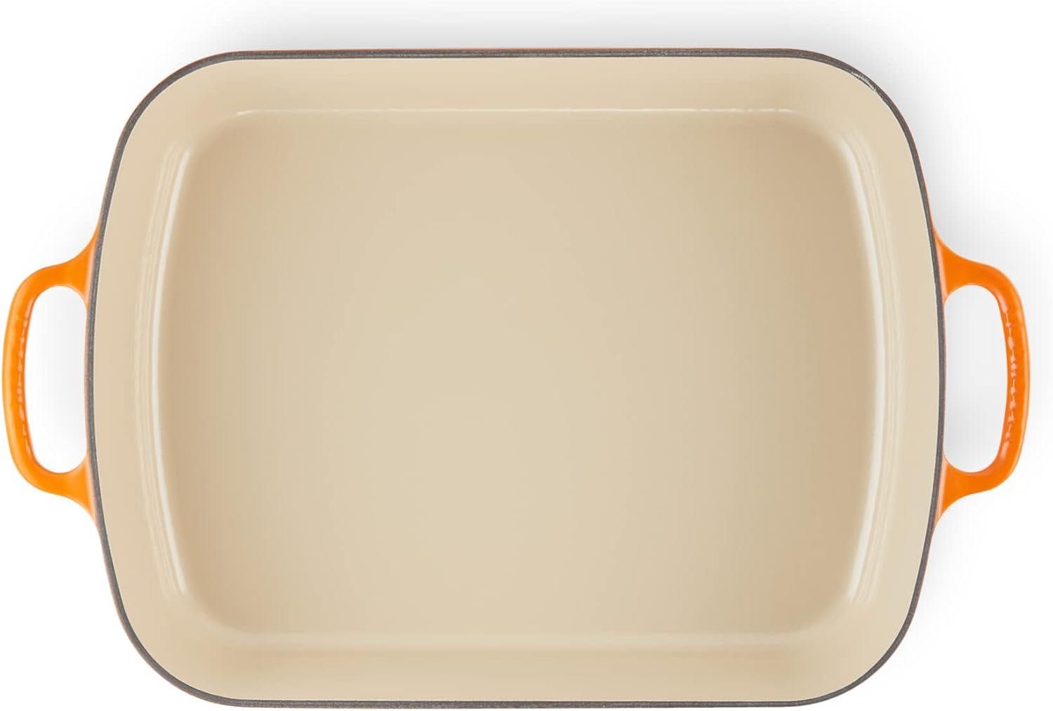 Brytfanna le Creuset do zapiekania żeliwna 4,9l kolor płomienny