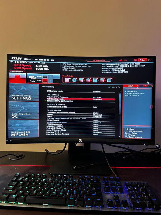 Komputer gamingowy R7 7800x3d  RTX 3060ti, 32gb ram