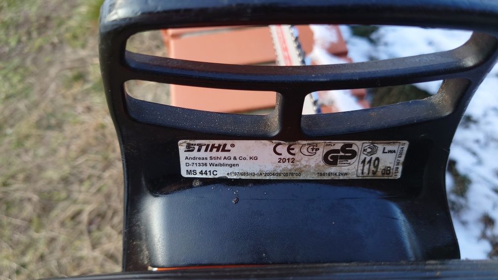 Piła spalinowa Stihl Ms 441 po serwisie