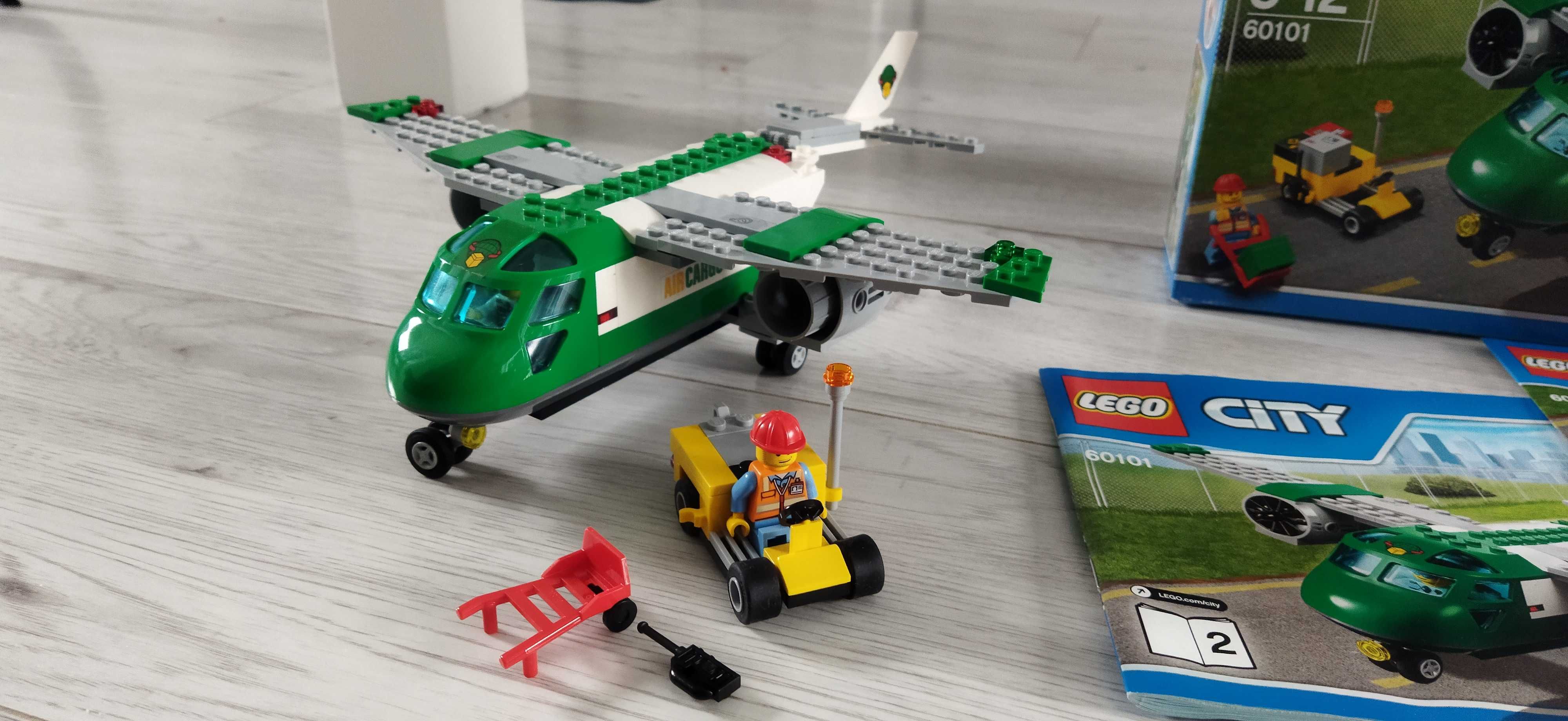 LEGO City 60101 Lotnisko samolot + instrukcja + opakowanie