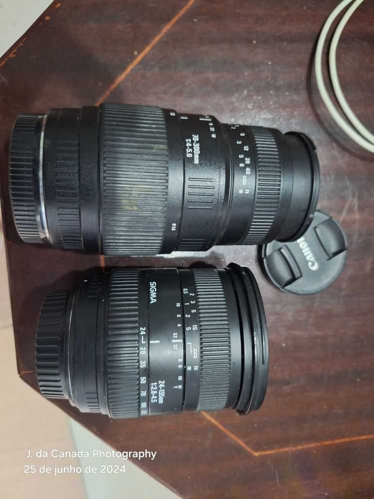 Lentes de maquina fotografica canon