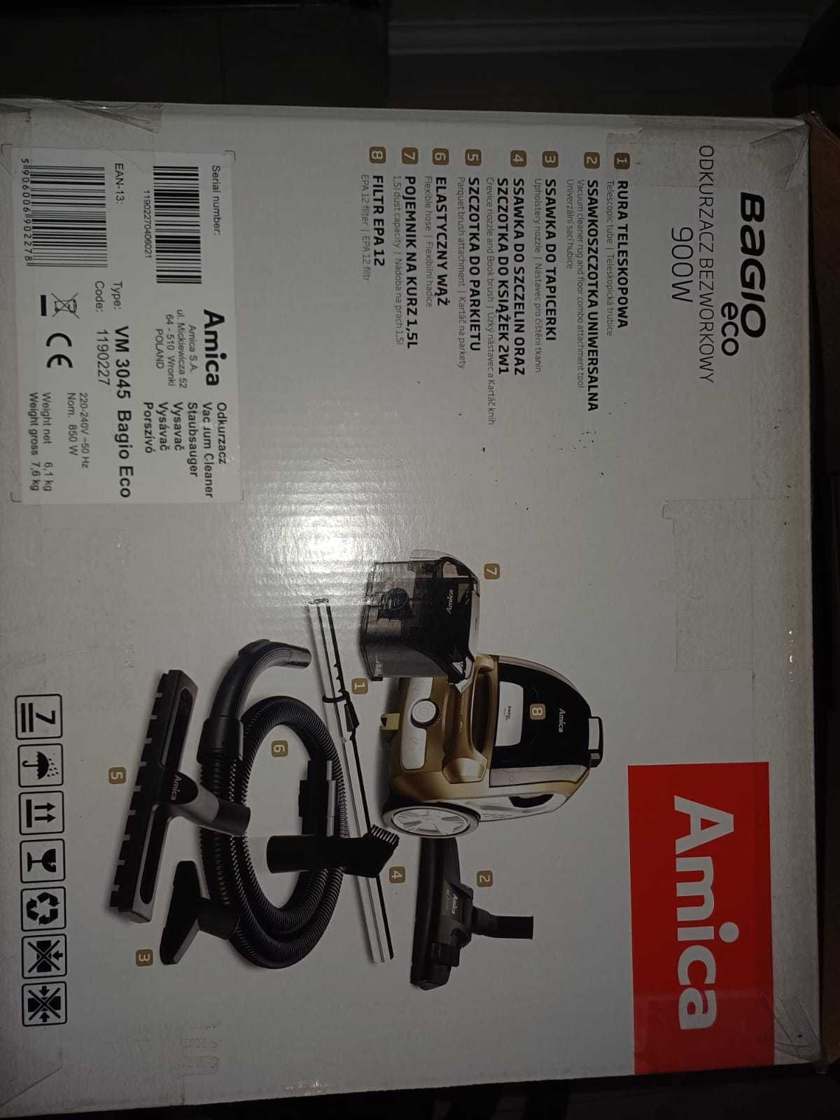 Odkurzacz AMICA Bagio Eco VM 3045
