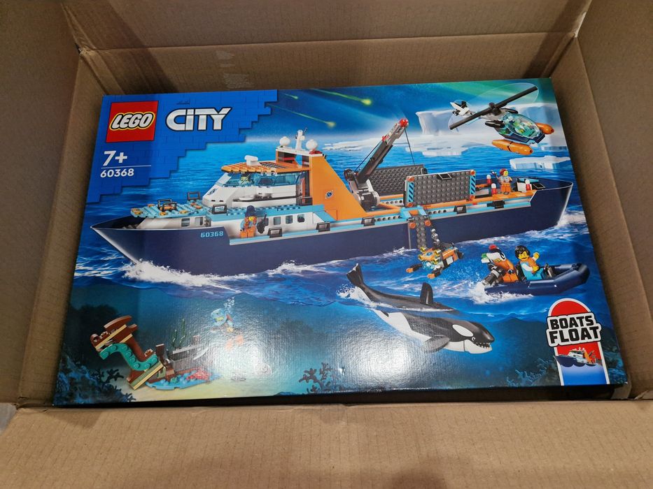 Lego City 60368 Navio Explorador do Ártico