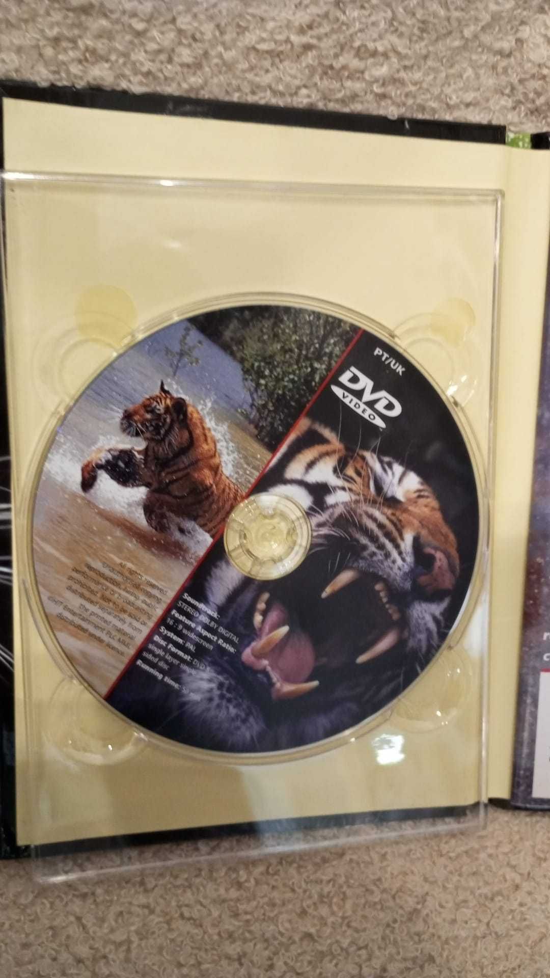 DVD original "Tigres dos Pântanos"