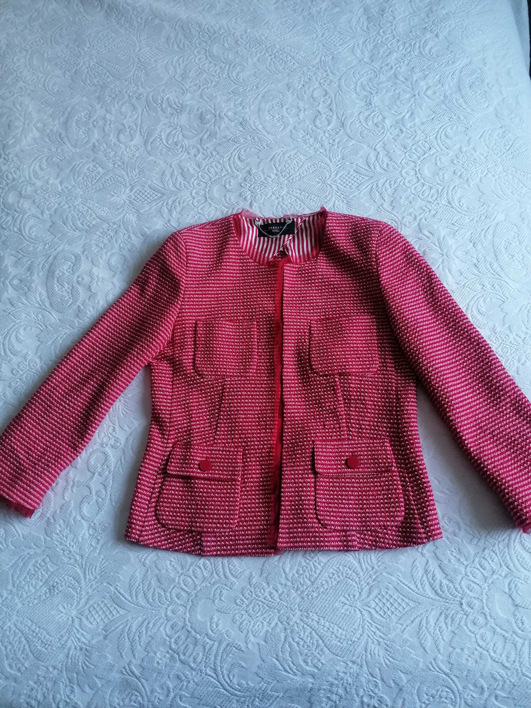 Malinowy żakiet Max Mara Weekend