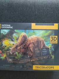 Dino Puzzle 3D triceratops National Geographic