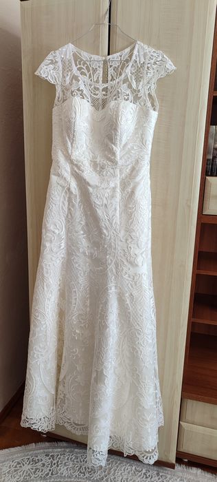 Плаття випускне (колір айворі)