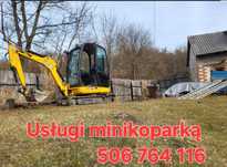 Usługi Minikoparką transport wywrotką 3, 5 T,   NAJTANIEJ