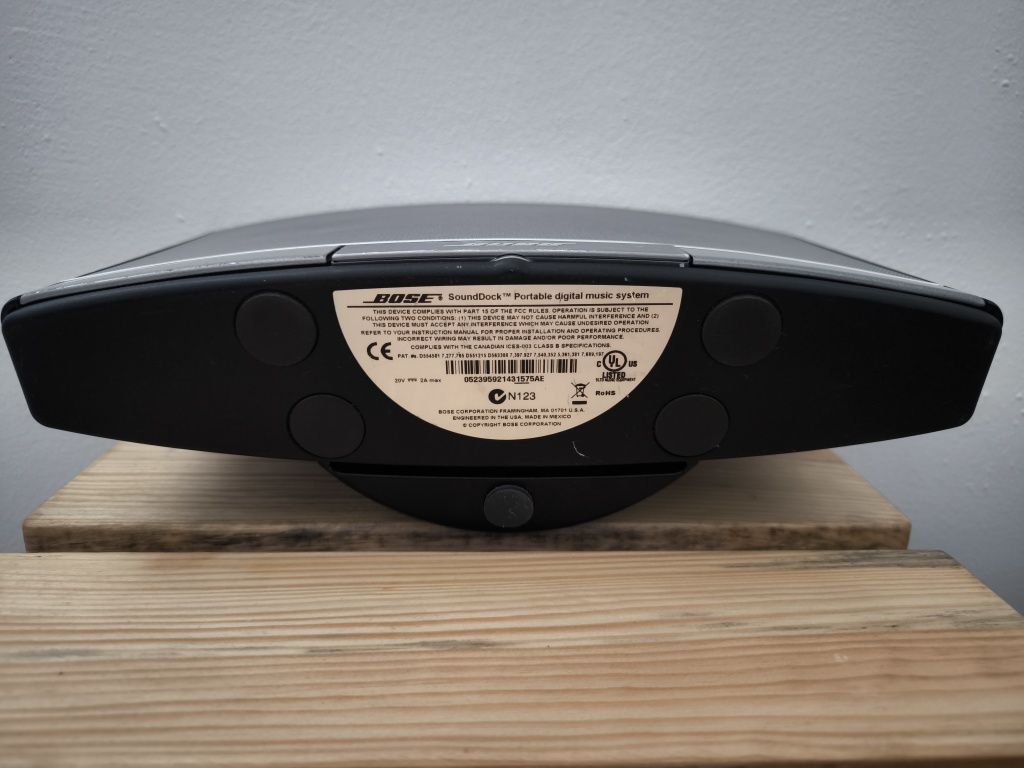Bose SoundDock głośnik 

SoundDock™ Portable digital music system