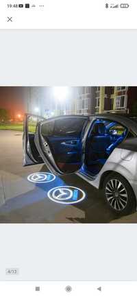 Podświetlenie LED drzwi projektory Mazda