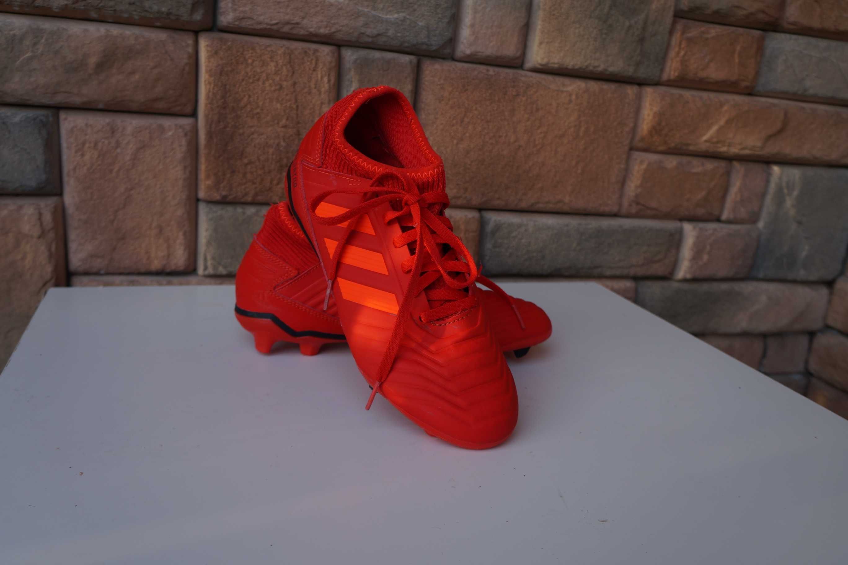 Buty piłkarskie korki Adidas Predator 19.3 czerwone - 36 2/3