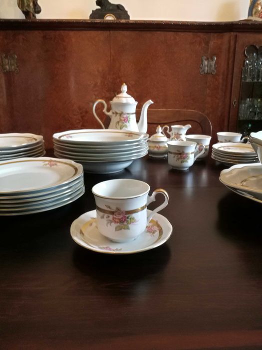 Zastawa obiadowa stołowa Serwis 6 osób Mary Anne