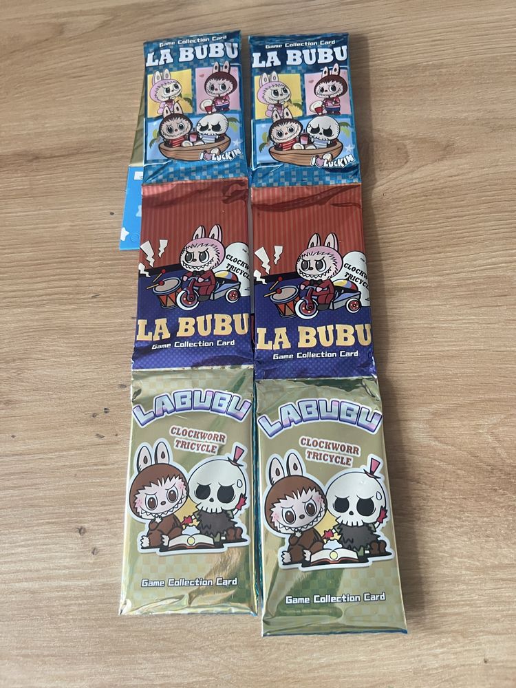 Karty Labubu paczka 2.50 3 paczki