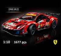 Конструктор Ferrari 488 GTE 1:10 1677 деталей