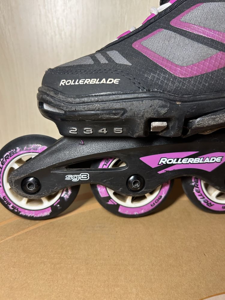 Ролики Rollerblade дитячі розмір 32-36,5