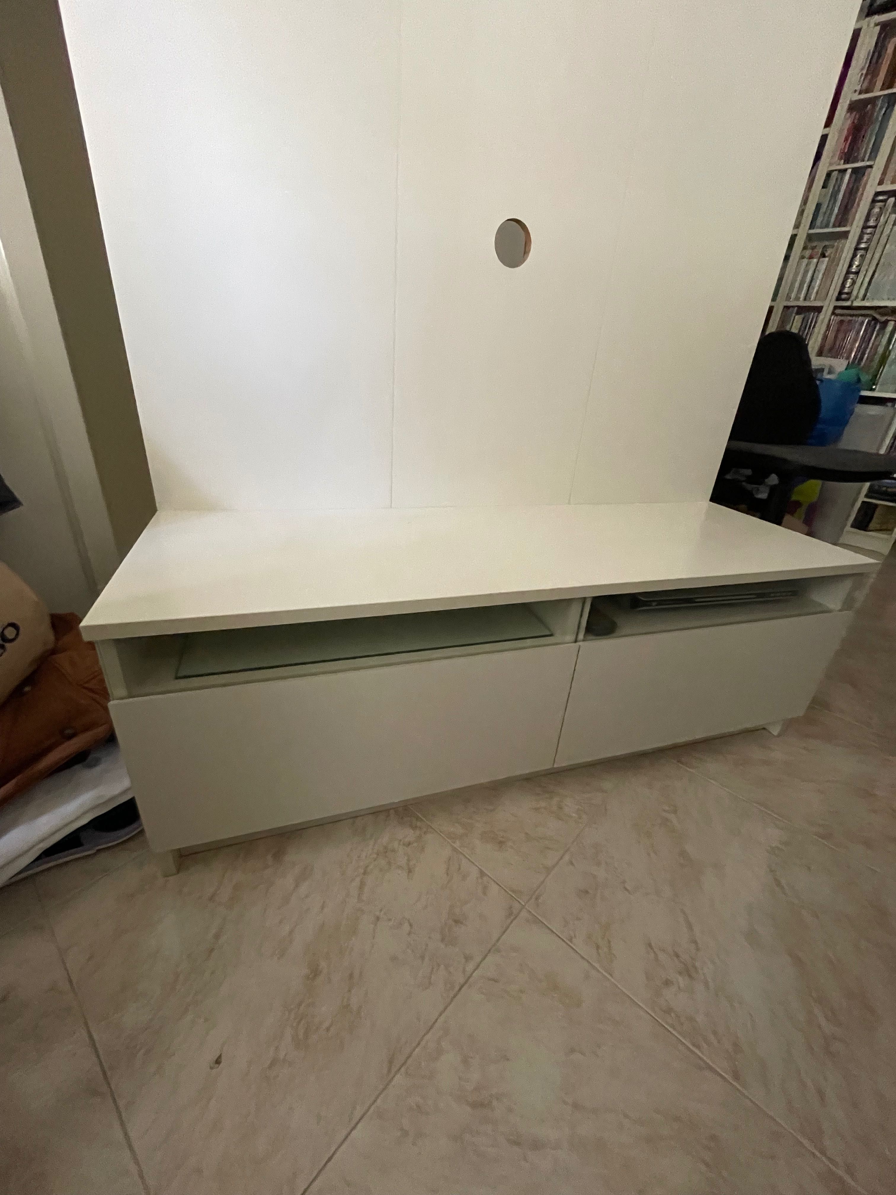 Movel de tv ikea branco