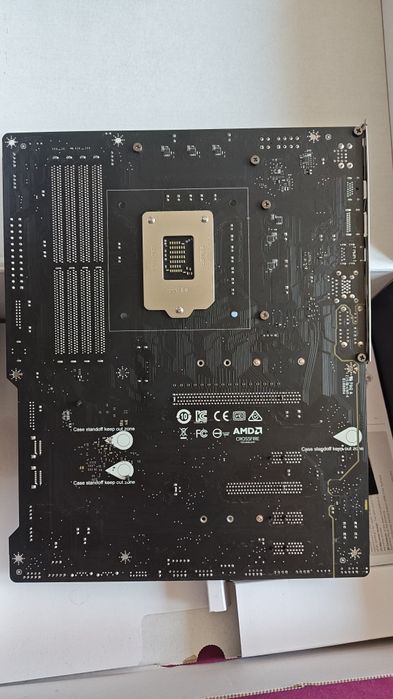 Płyta główna z procesorem i pamięcią RAM