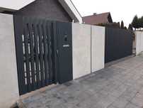 Ogrodzenie Betonowe Blok Monolityczny Architektoniczne Płot Mur