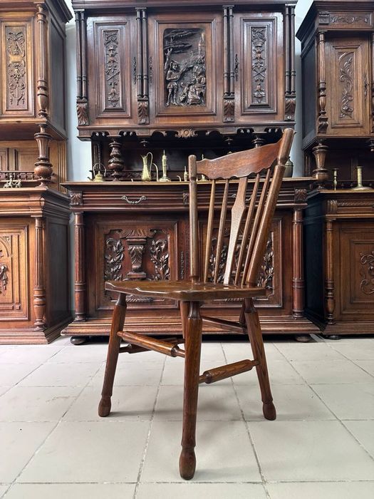 Стільці масивні дуб стулья 3458