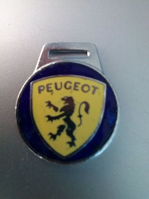 Brelok Peugeot vintage stary angielski UK made in England