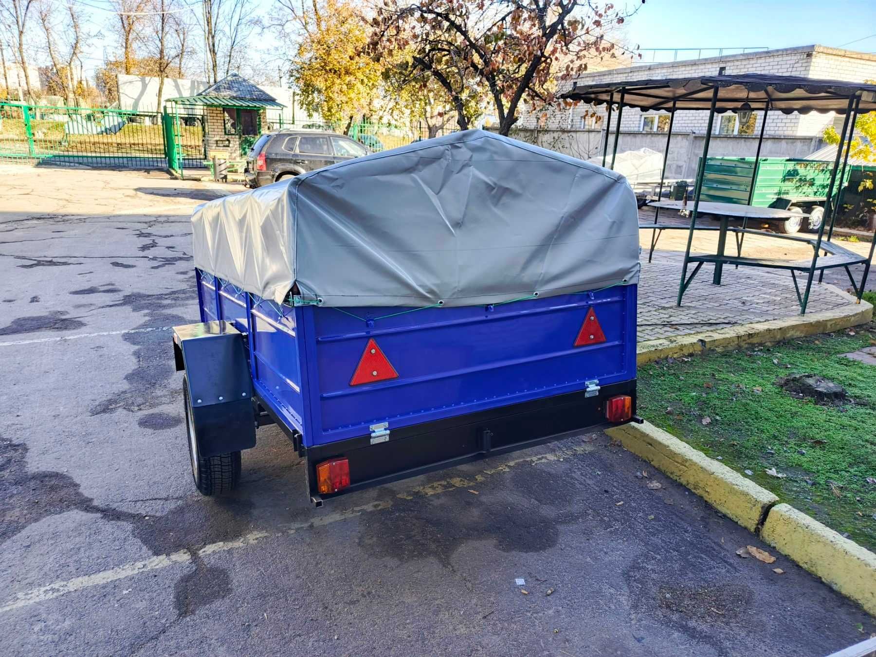 Новий посилений причіп 2500/1300/500 з виробництва Доставка Документи