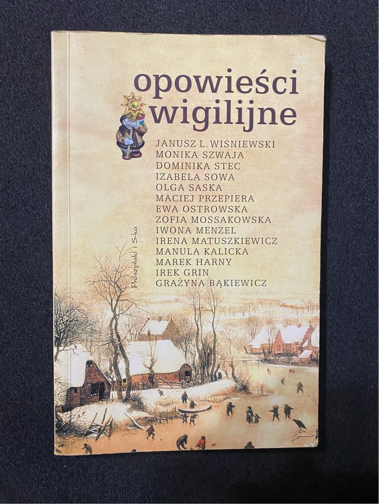 Książka  Opowieśvi wigilijne  (praca zbiorowa)